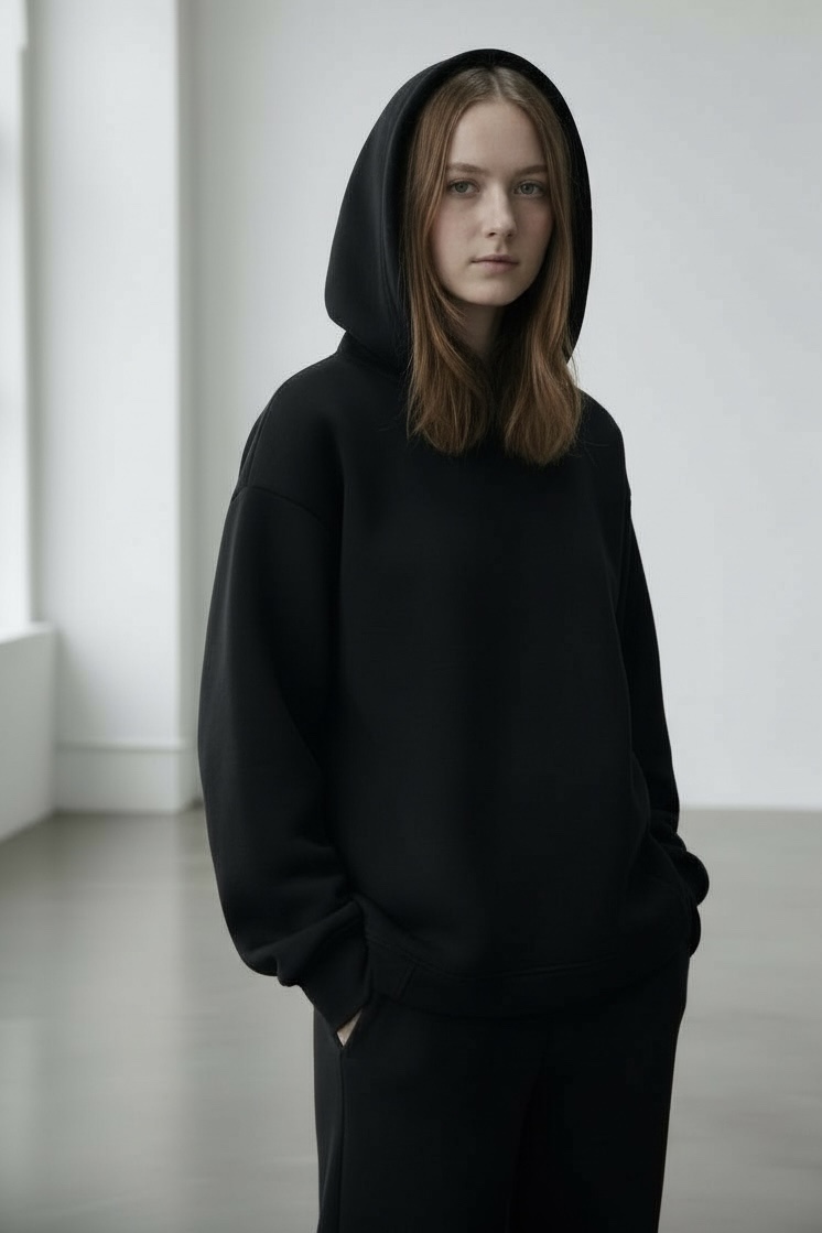 MBM Худі mbm чорна на дівчинку