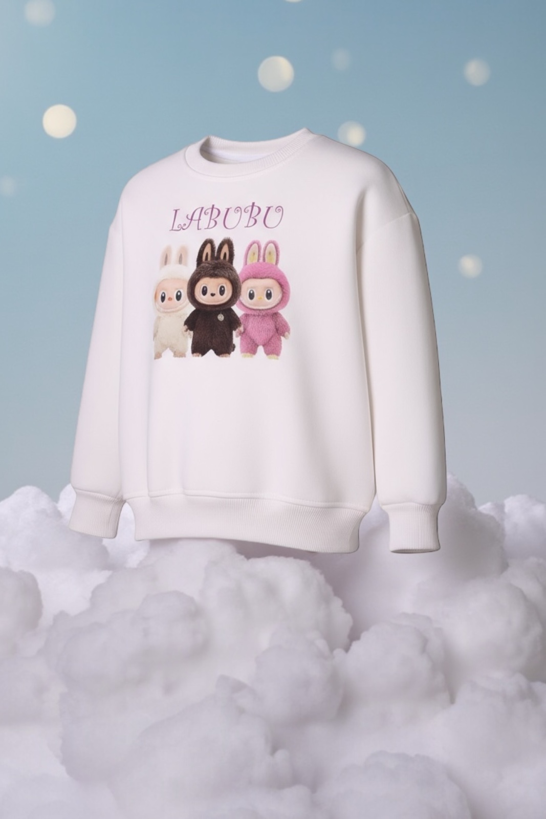 MBM Світшот LABUBU mbm білий