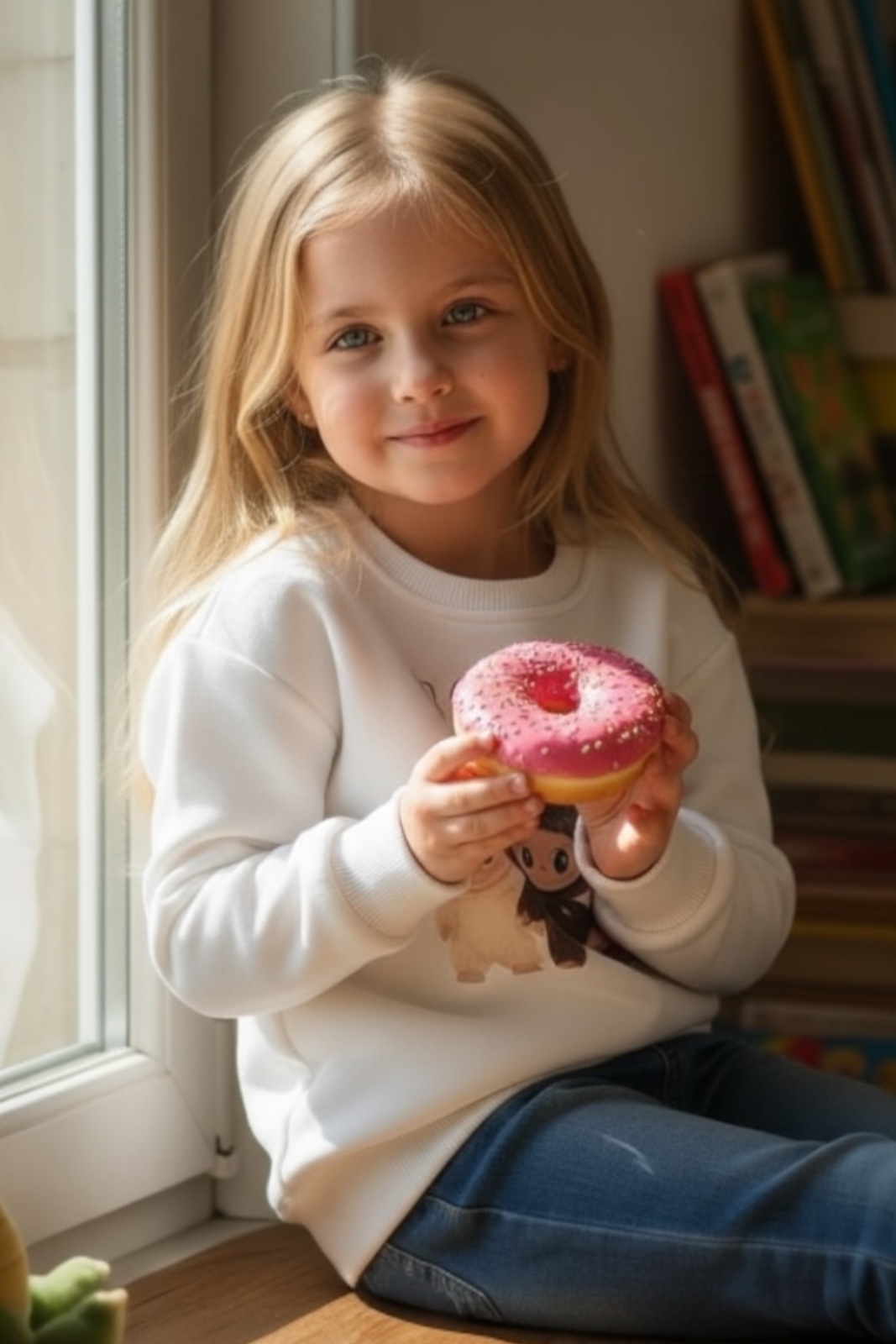 MBM Світшот LABUBU mbm білий