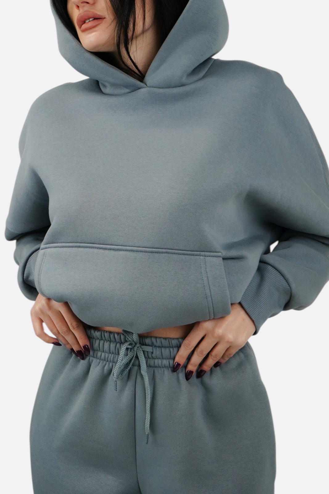 MBM Штани спортивні mbm сірі жіночі теплі