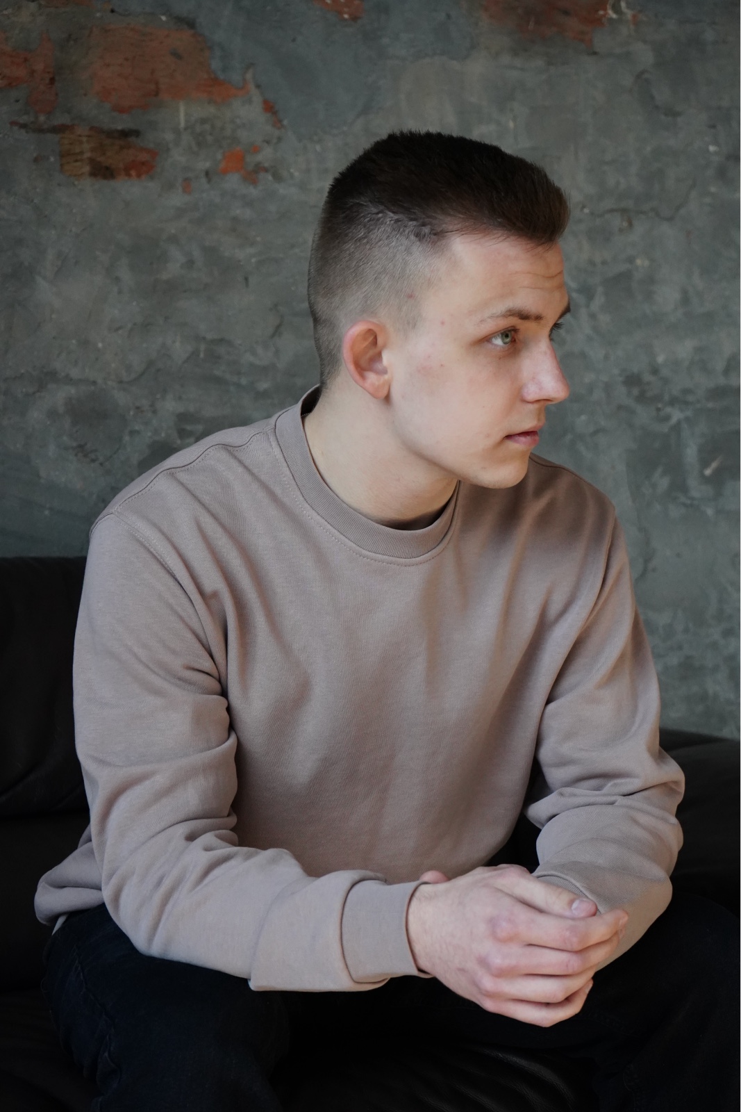 MBM Світшот mbm чистий мокко чоловічий