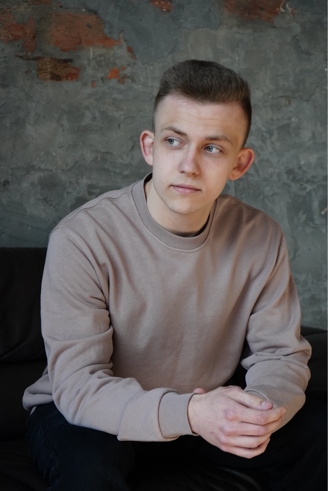 MBM Світшот mbm чистий мокко чоловічий