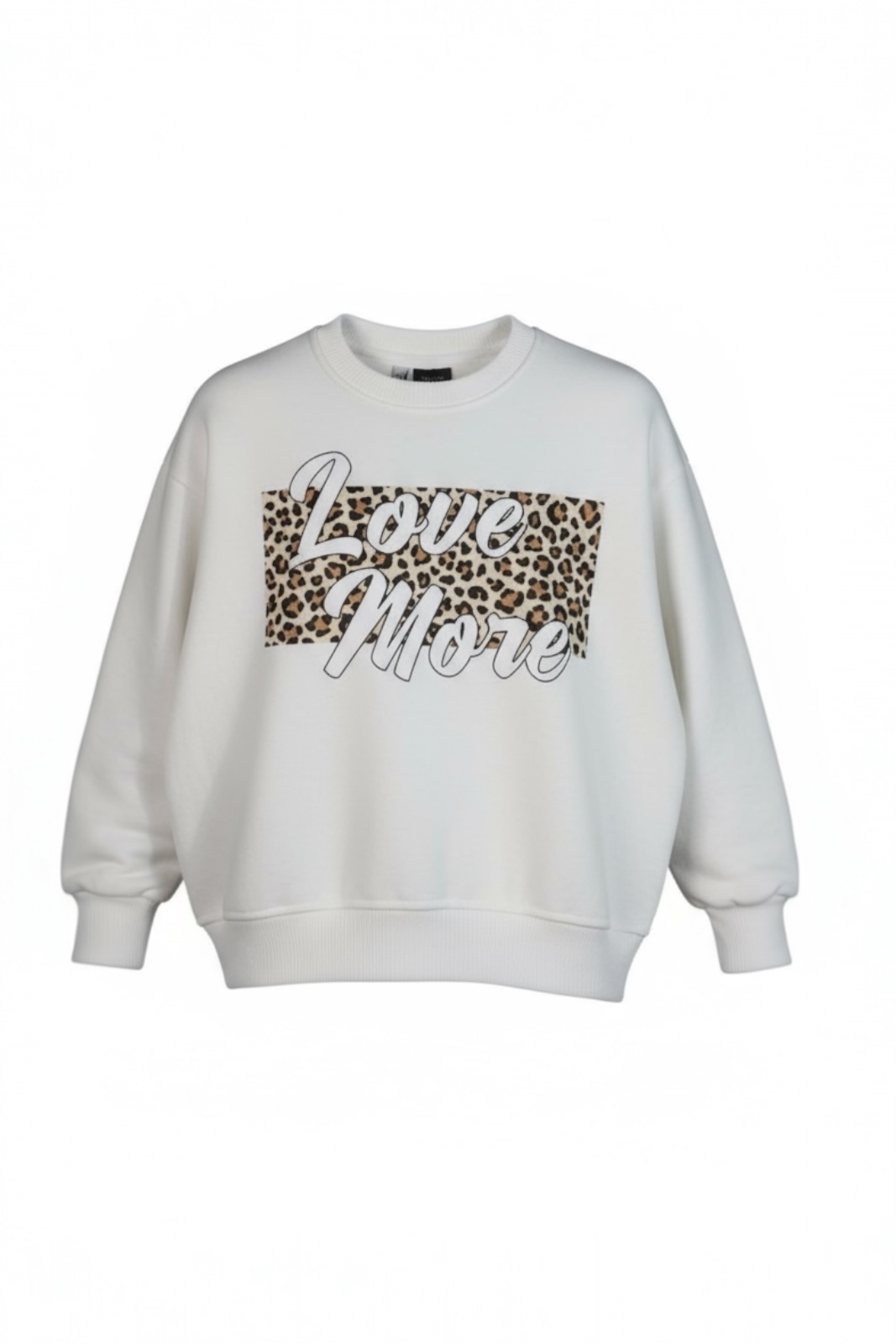 MBM Світшот mbm білий для дівчинки