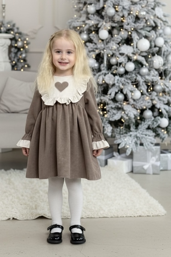 MBM Сукня mbm святкове для дівчинки микровельвет