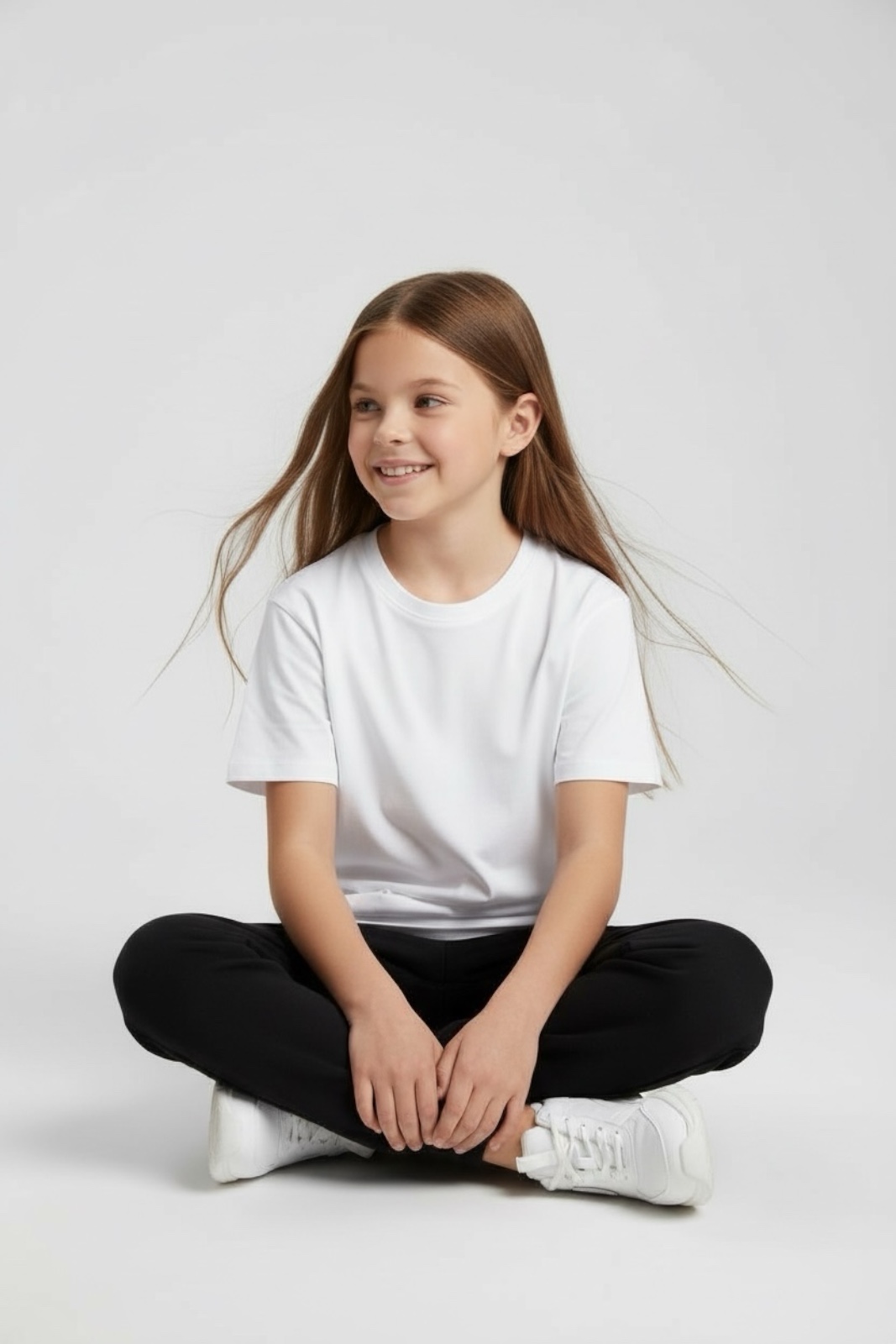 MBM Футболка mbm біла базова на дівчинку