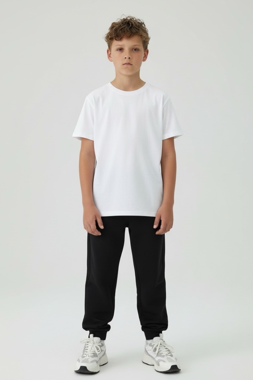 MBM Футболка mbm біла базова на хлопця