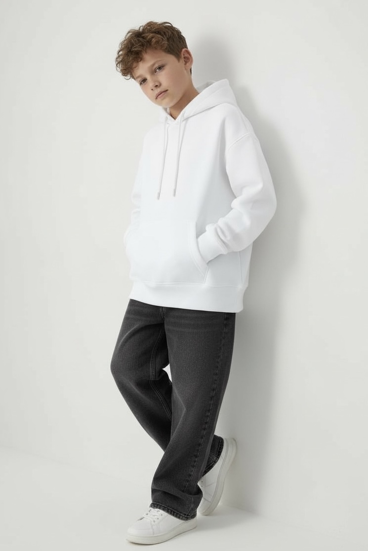 MBM Худі mbm біла  на хлопця