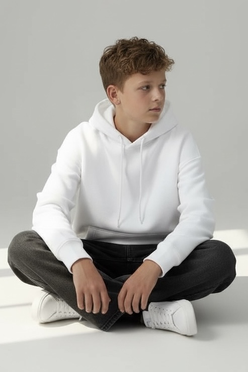 MBM Худі mbm біла  на хлопця