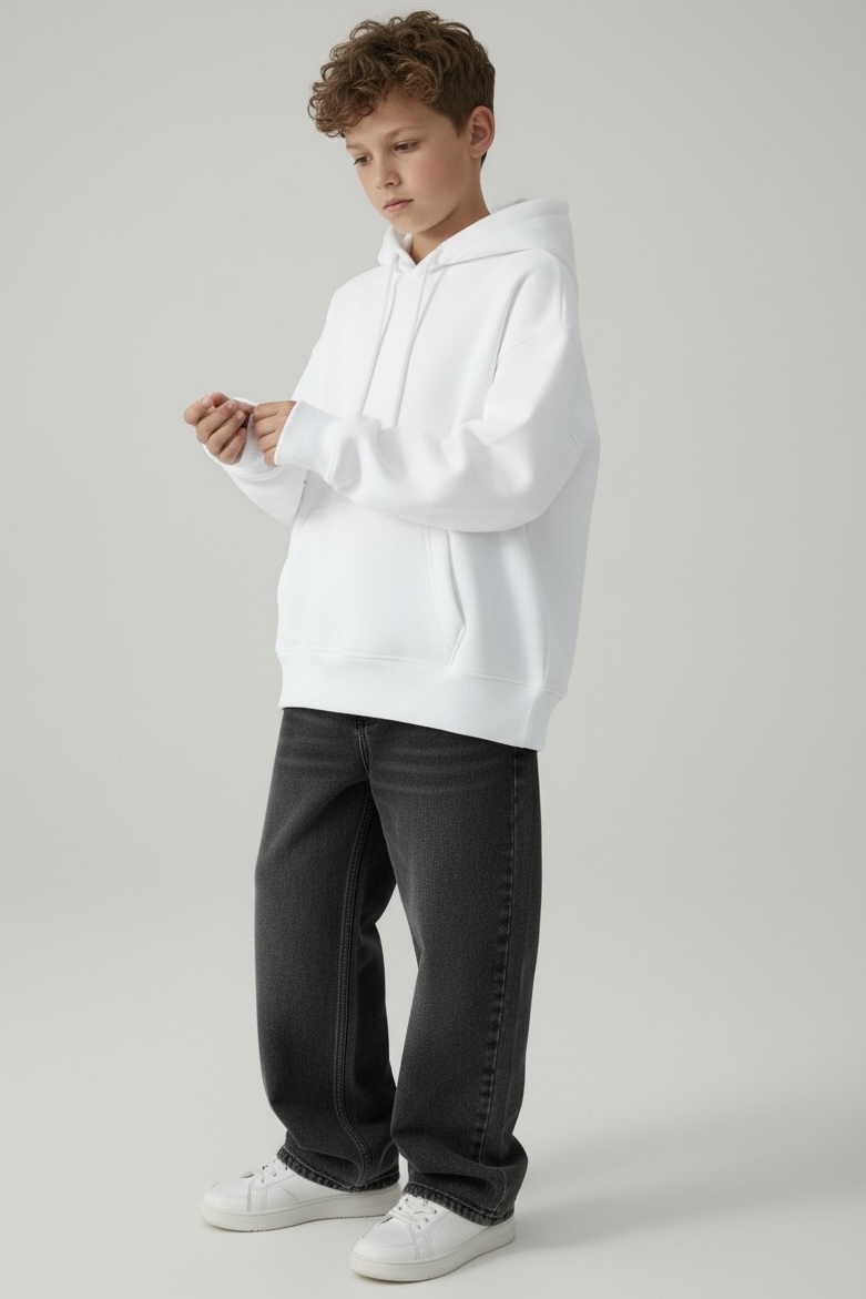 MBM Худі mbm біла  на хлопця