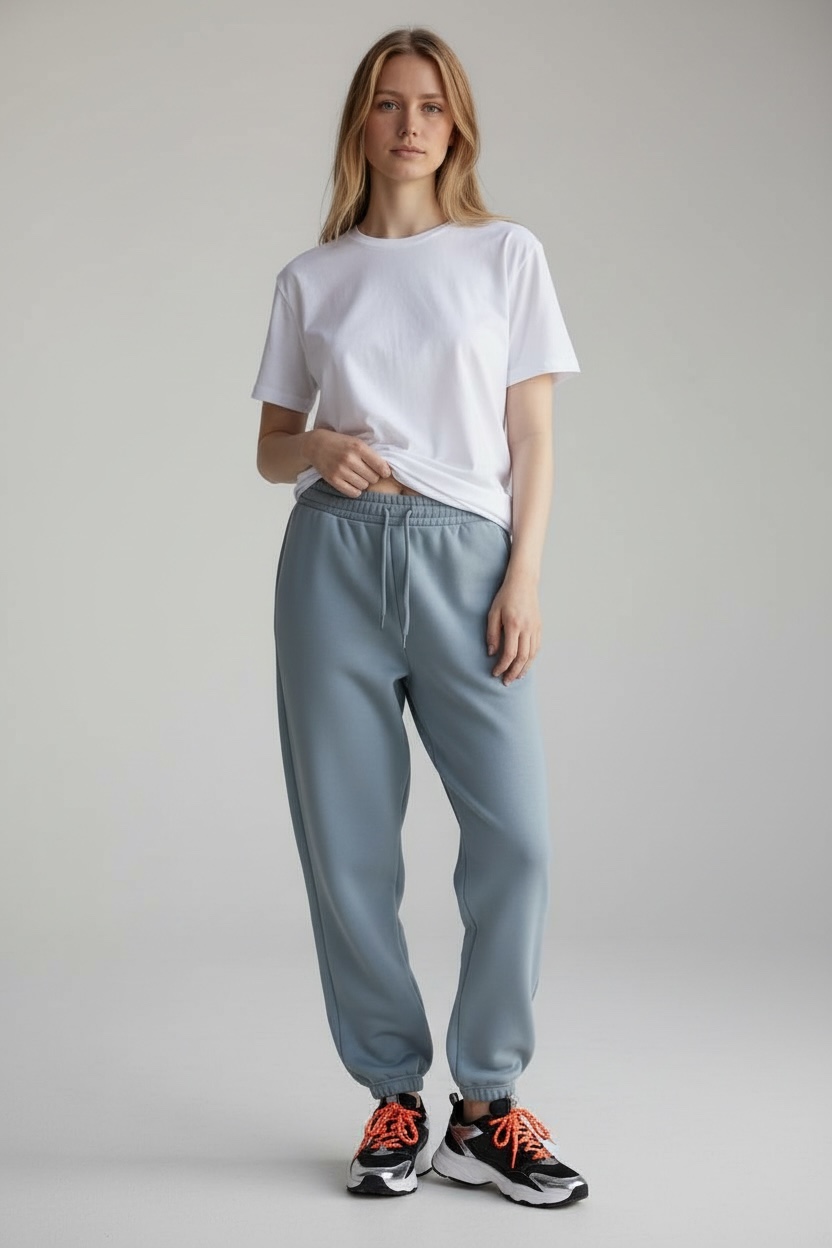 MBM Штани  споритивні mbm сірі жіночі теплі