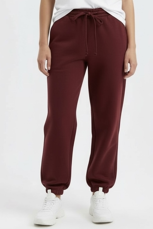 MBM Штани спортивні mbm бордові жіночі теплі