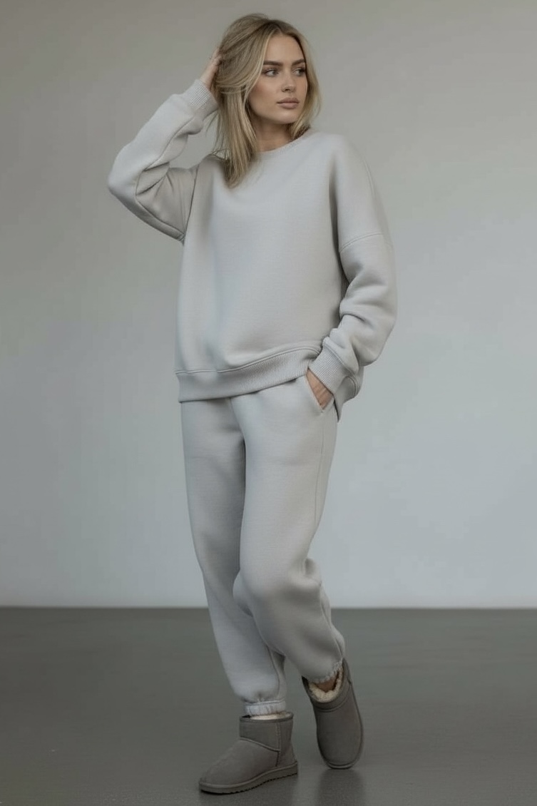 MBM Костюм mbm теплий сірий жіночий