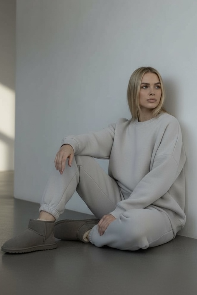 MBM Костюм mbm теплий сірий жіночий