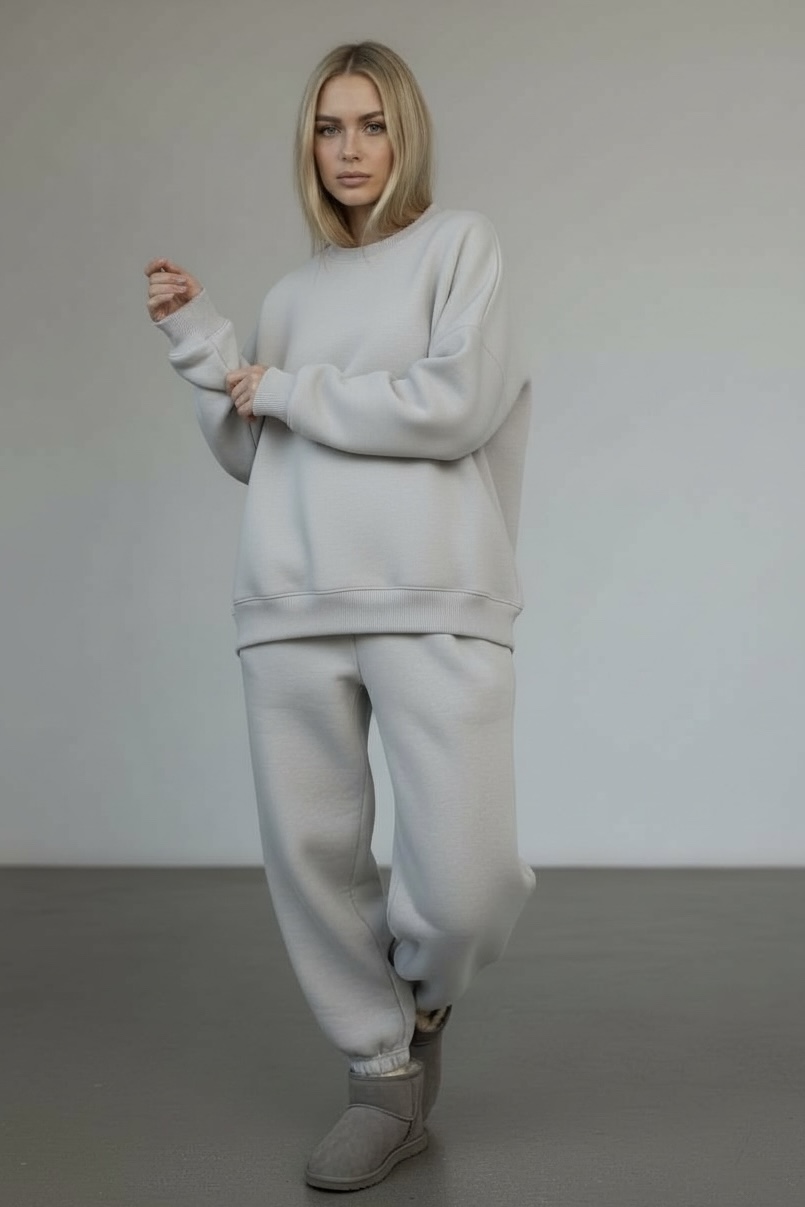 MBM Костюм mbm теплий сірий жіночий