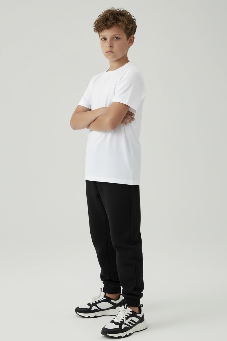 MBM Штани спортивні mbm чорні для хлопців