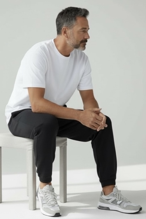 MBM Штани спортивні mbm чорні чоловічі